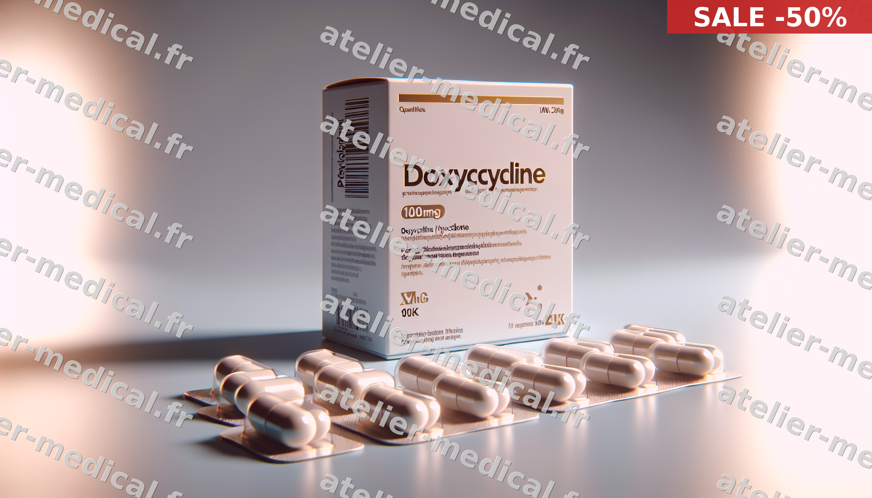 Économisez sur Doxycycline en France — offre spéciale dès 0,50€