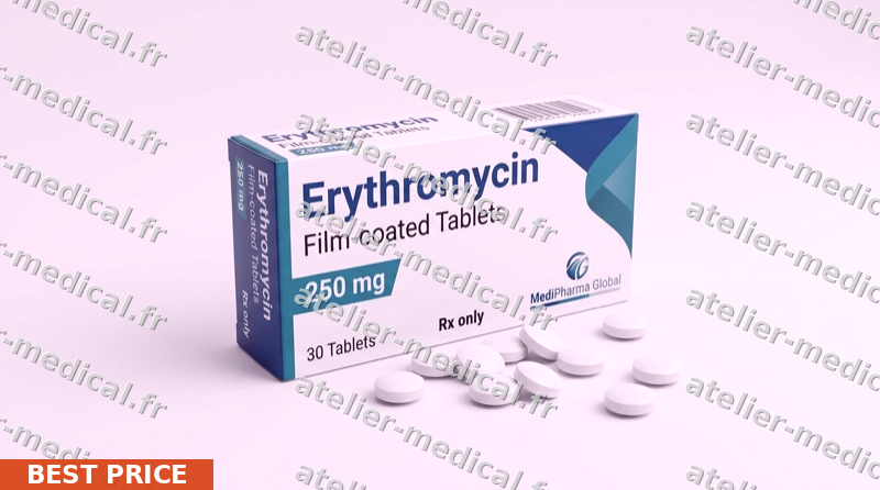 Érythromycine en France — plébiscité par les pharmaciens | livraison rapide